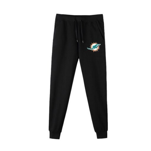 Dolphins All-Black Logo Sweatpants