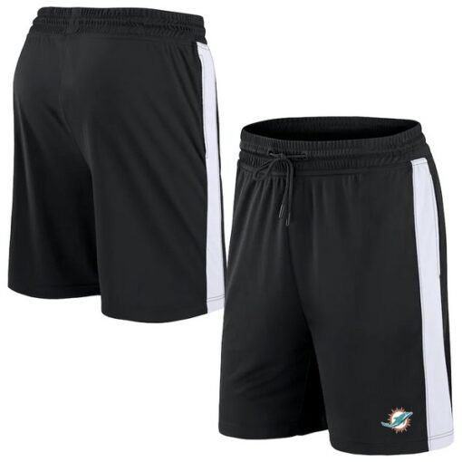 Dolphins Brake It Loose Black Shorts