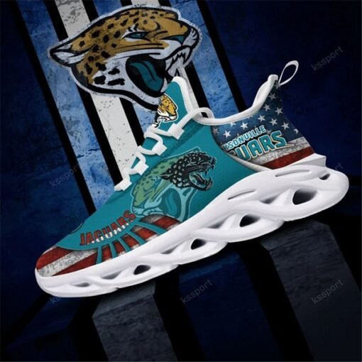 Jaguars Full Print US Flag Shoes