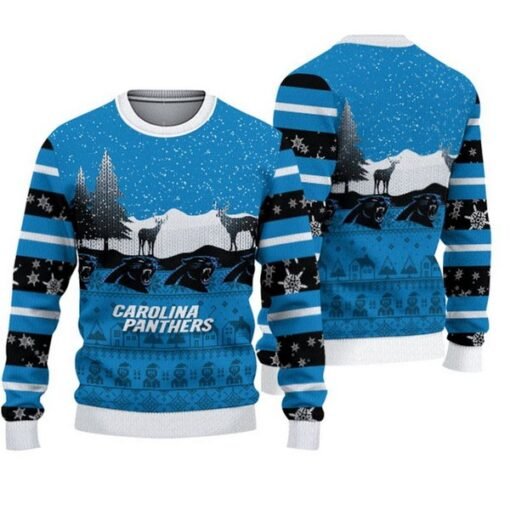 Panthers Christmas Pullover Sweatshirt