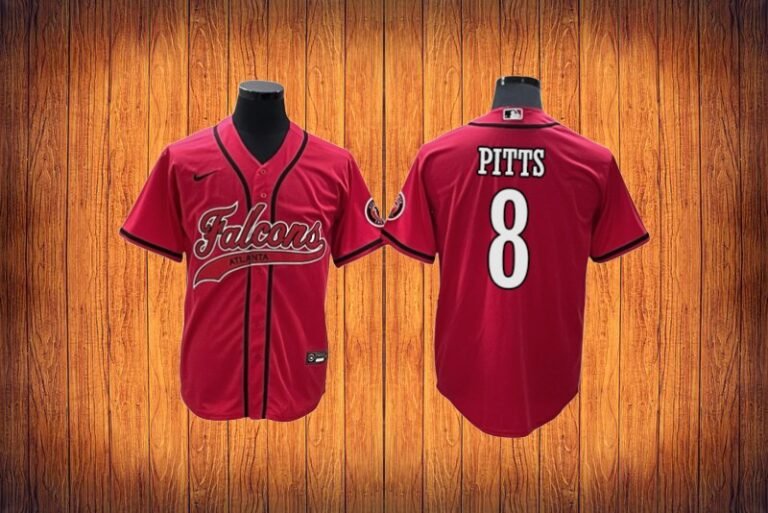 Falcons Kyle Pitts Baseball Styled Jersey – US Sports Nation