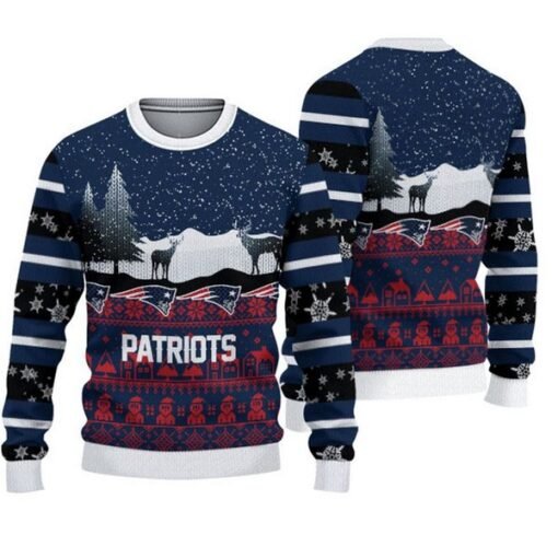 Patriots Christmas Pullover Sweatshirt