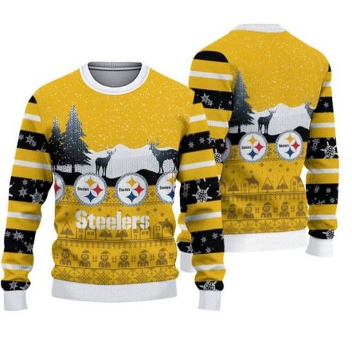 Steelers Christmas Pullover Sweatshirt