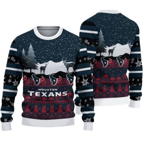 Texans Christmas Pullover Sweatshirt