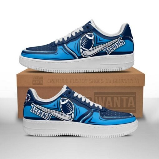 Titans Airforce 1 Leather Shoes