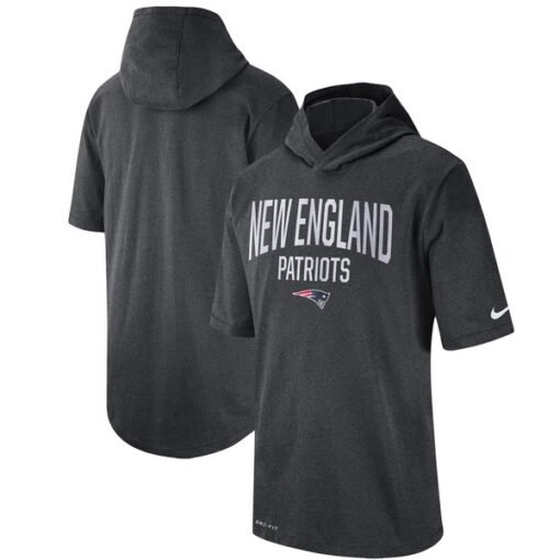 Patriots Sideline Performance Hooded Training T-Shirt