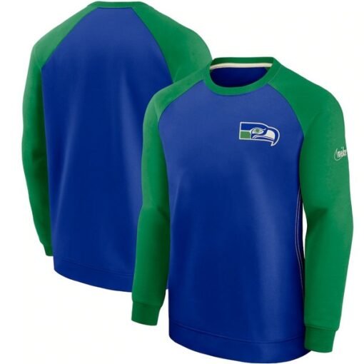 Seahawks Historic Crew Performance Sweatshirt