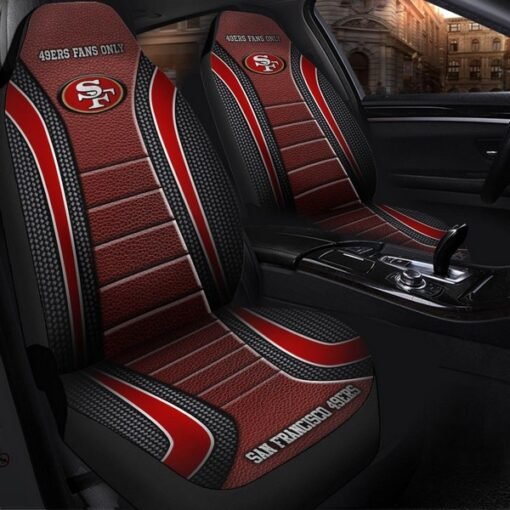 49ers Universal Car Front Seat Cover - SET OF 2