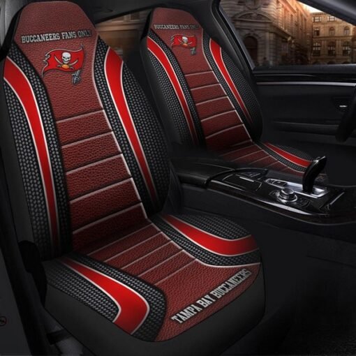 Buccaneers Universal Car Front Seat Cover - SET OF 2