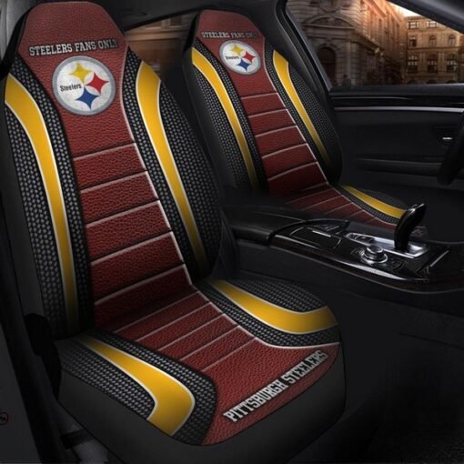 Steelers Universal Car Front Seat Cover - SET OF 2