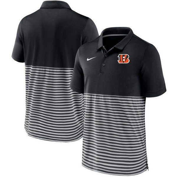 Bengals Striped Polo Shirt – US Sports Nation