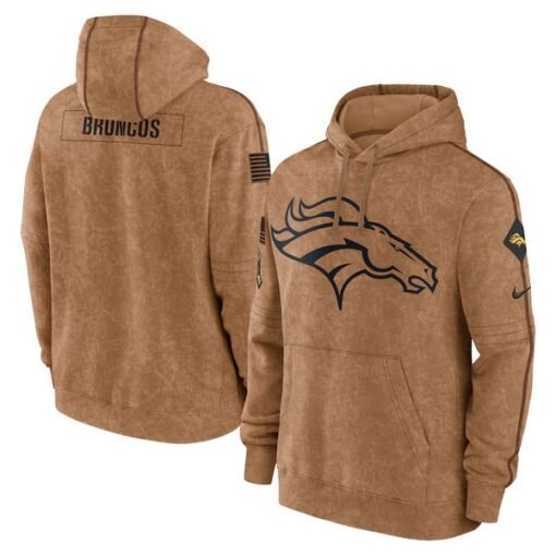 Broncos 2023 Salute to Service Club Pullover Hoodie