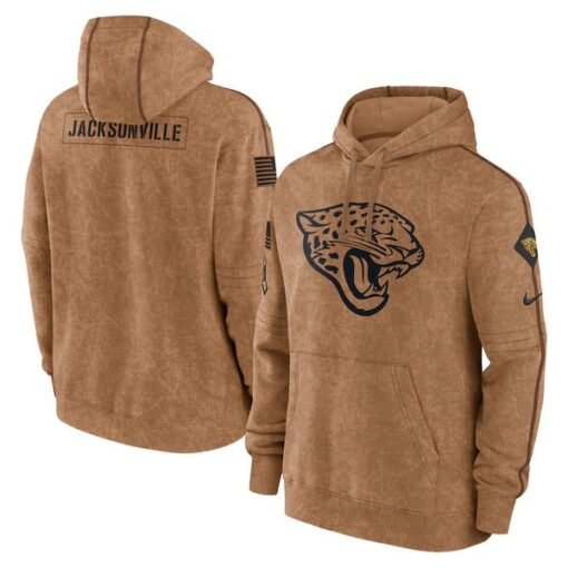 Jaguars 2023 Salute to Service Club Pullover Hoodie