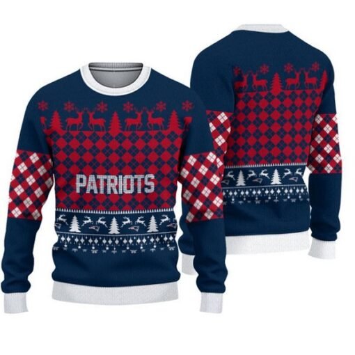 Patriots Christmas Pullover Sweatshirt