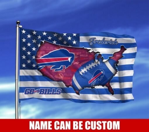 Bills Custom 3D US Flag