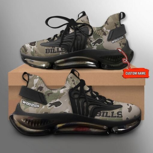 Bills Custom Camo Shoes