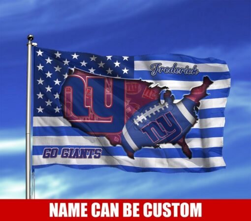 Giants 3D US Custom Flag