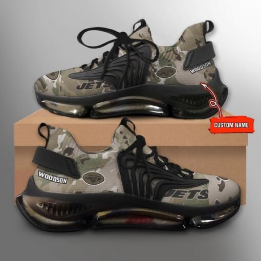 Jets Custom Camo Shoes