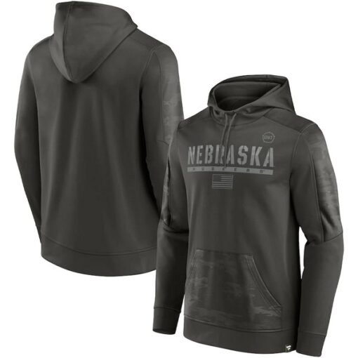 Nebraska Cornhuskers OHT Military Appreciation Pullover Hoodie