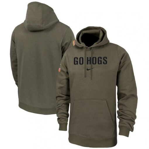 Arkansas Razorbacks OHT Military Appreciation Pullover Hoodie