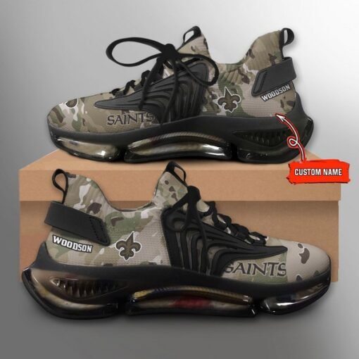 Saints Custom Camo Shoes