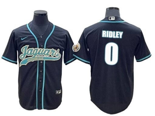 Jaguars Calvin Ridley Baseball Styled Jersey