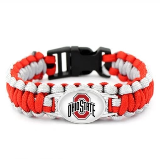 Ohio State Buckeyes Paracord Bracelet