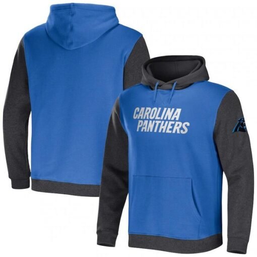 Panthers NFL x Darius Rucker Collection Color Blocked Pullover Hoodie