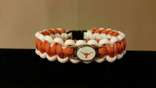 Texas Longhorns Paracord Bracelet