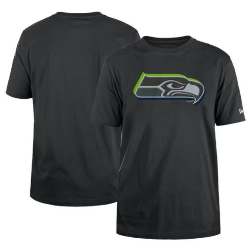 Seahawks New Era 2024 NFL Draft T-Shirt – Charcoal