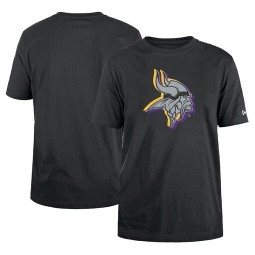 Vikings New Era 2024 NFL Draft T-Shirt – Charcoal