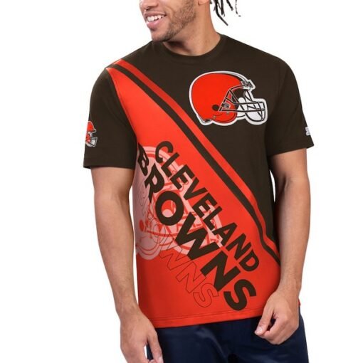 Browns Starter Finish Line Extreme Graphic T-Shirt