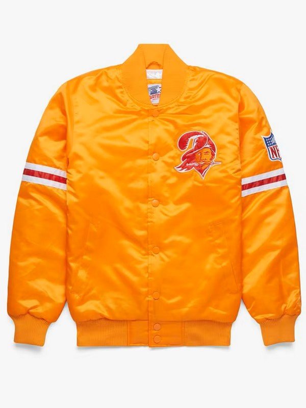 Buccaneers Starter Satin Full-Snap Varsity Jacket – US Sports Nation