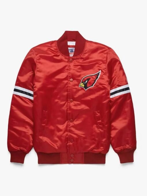 Cardinals Starter Satin Full-Snap Varsity Jacket