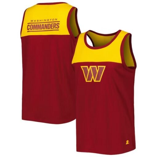 Commanders Starter Logo Touchdown Fashion Tank Top