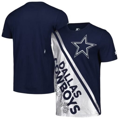 Cowboys Starter Finish Line Extreme Graphic T-Shirt