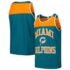 Dolphins Gridiron Classics Heritage Colorblock Tank Top - S