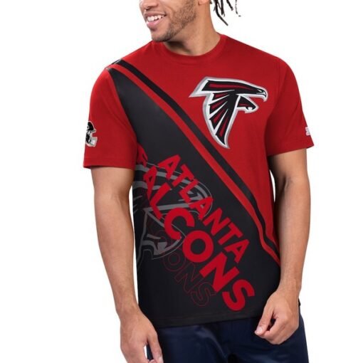 Falcons Starter Finish Line Extreme Graphic T-Shirt