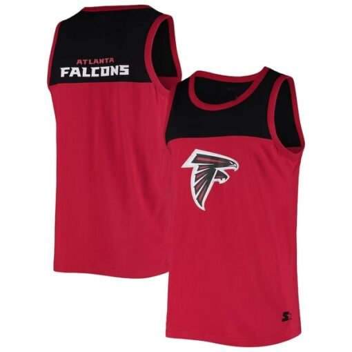 Falcons Starter Logo Touchdown Fashion Tank Top