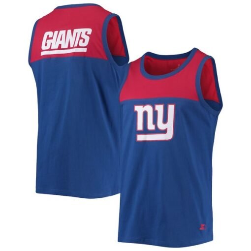 Giants Starter Logo Touchdown Fashion Tank Top