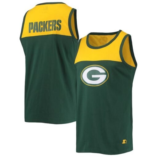 Packers Starter Logo Touchdown Fashion Tank Top