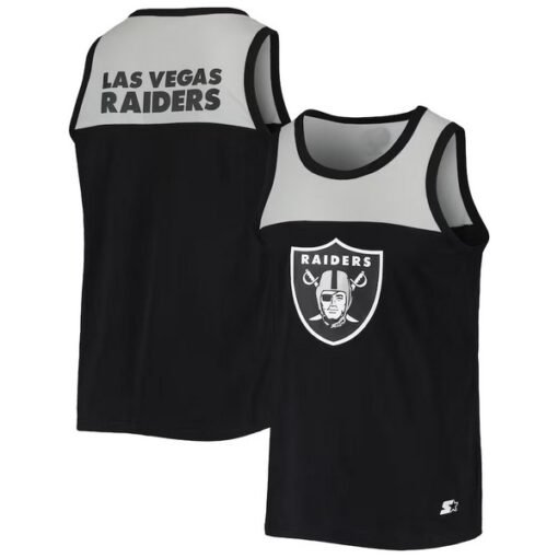 Raiders Starter Logo Touchdown Fashion Tank Top