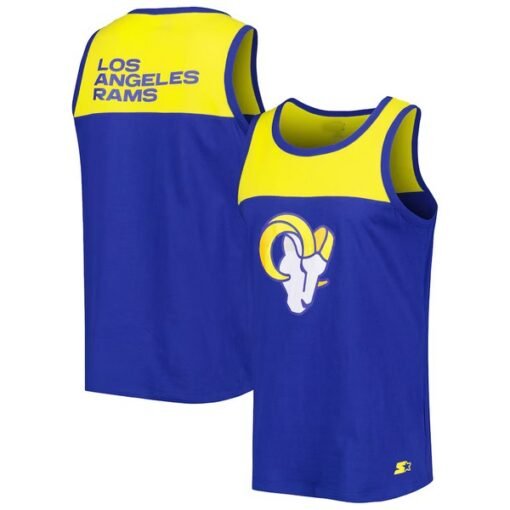 Rams Starter Logo Touchdown Fashion Tank Top