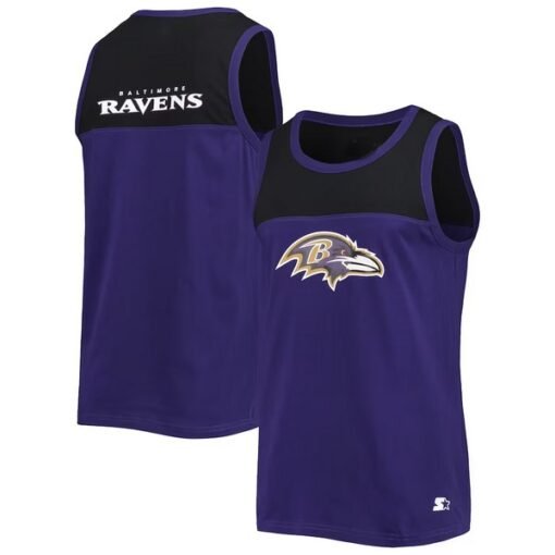 Ravens Starter Logo Touchdown Fashion Tank Top