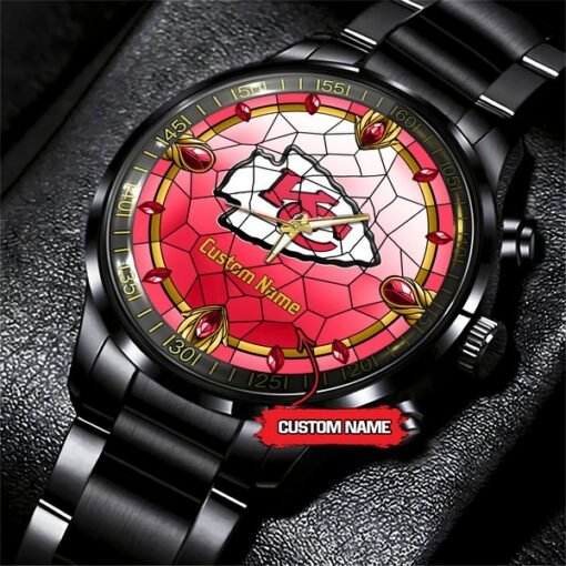 Chiefs 'Easy Reader' Personalized Watch