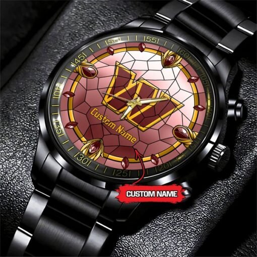 Commanders 'Easy Reader' Personalized Watch