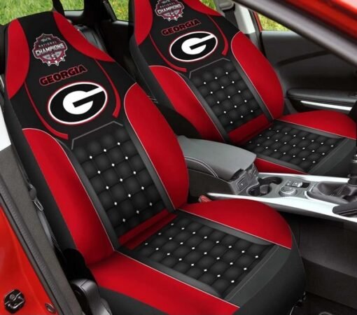 Georgia Bulldogs Universal Car Front Seat Cover - SET OF 2