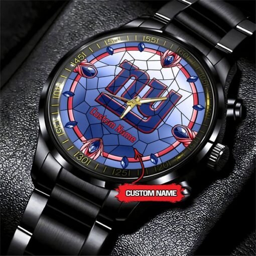Giants 'Easy Reader' Personalized Watch