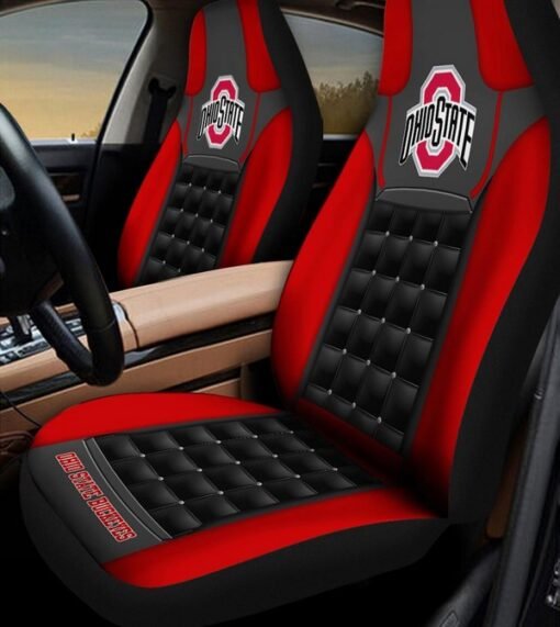 Ohio State Buckeyes Universal Car Front Seat Cover - SET OF 2