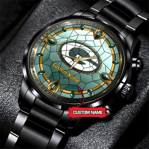 Packers 'Easy Reader' Personalized Watch